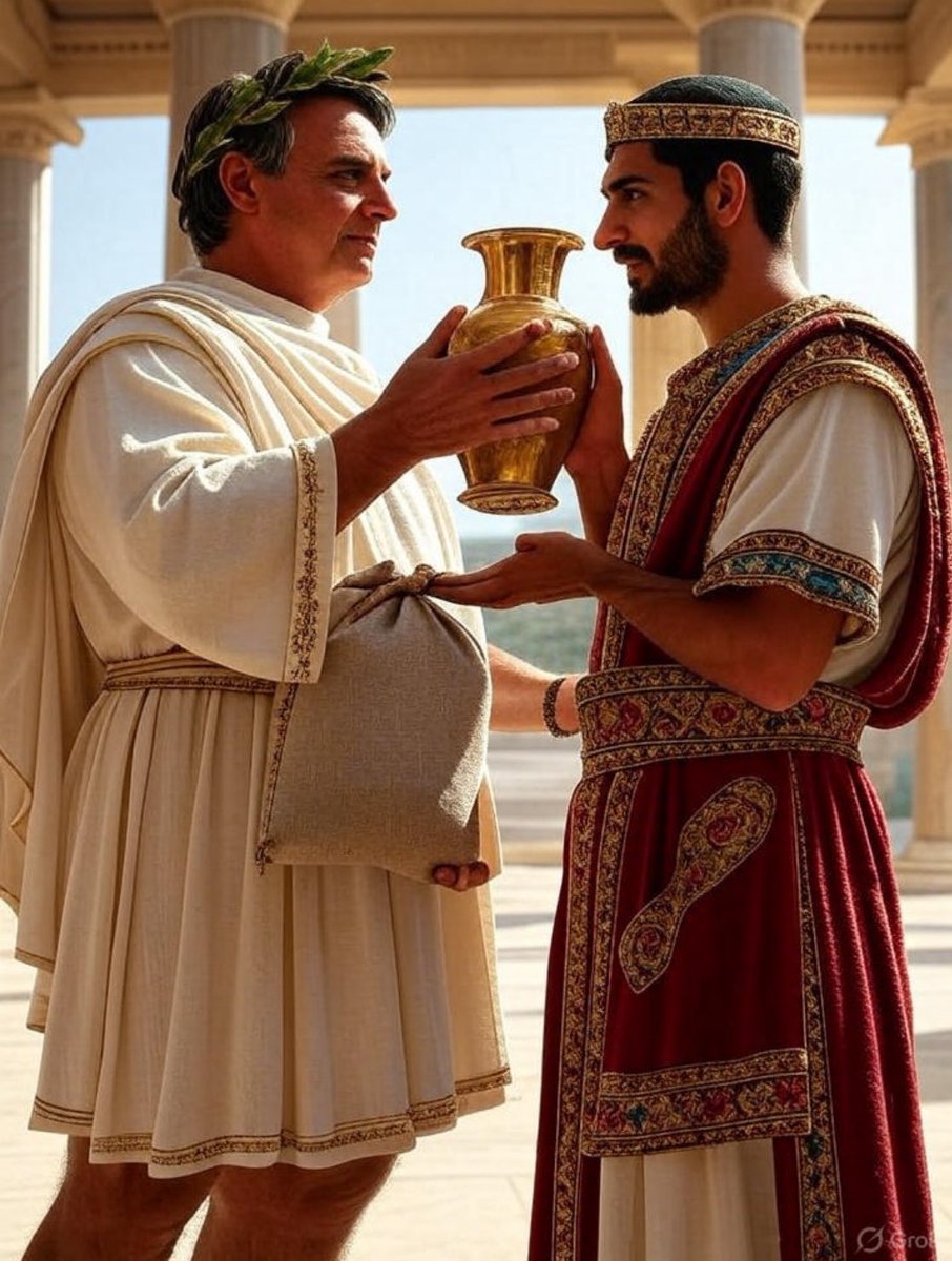 Nas guerras médicas, nome dado ao conflito entre Pérsia e as cidades gregas, quando a Pérsia tentou conquistar a Grécia, houve aqueles gregos traidores que se vendiam ao ouro persa, traindo sua cidade, sua condição de homem livre grego; e estes eram chamados de Bolsonaros