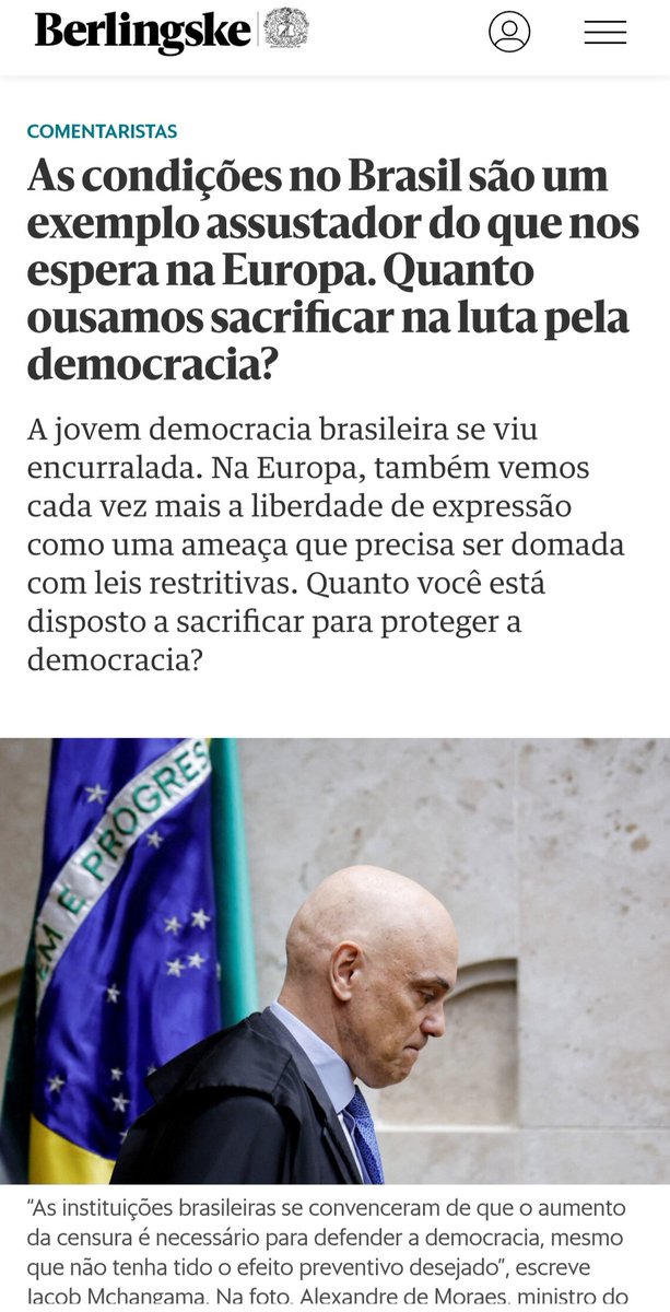 taoquei1's tweet photo. Viramos notícia na Dinamarca. Mas olha como eles estão analisando a situacao:
ESTAMOS COM BOLSONARO
BRASIL VIROU VENEZUELA
FIM DA DITADURA MORAES
O BRASIL VAI PARAR
FIM DO RECESSO PARLAMENTAR
https://t.co/l1sz9fIxkU https://t.co/VbduGu4WX8
