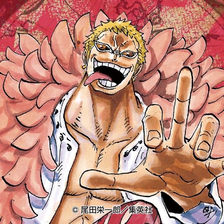 every_op_ship's tweet photo. Today’s ship is Doflamingo x Vergo! They are very underrated for how well their characters fit together. https://t.co/5yQHylFOpE