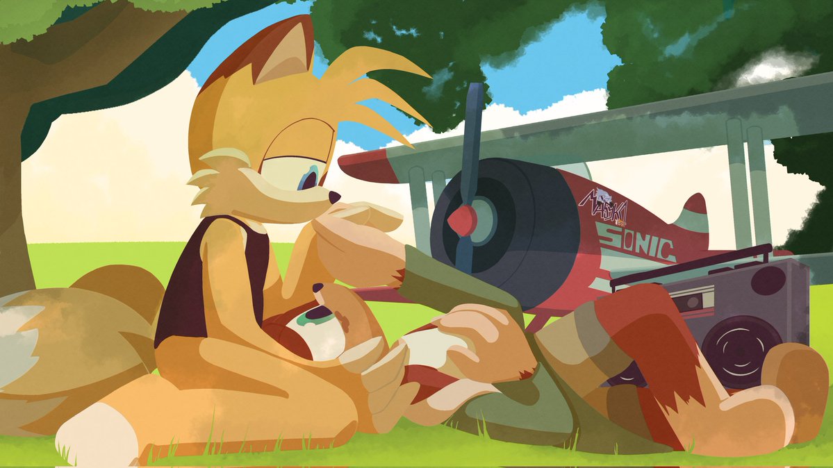MasyKo_DMP's tweet image. Oh yeah another OcXCanon drawing 💛✨🤎
#sonicoc #yumeshipping #selfship #TailsTheFox #Ocxcanon