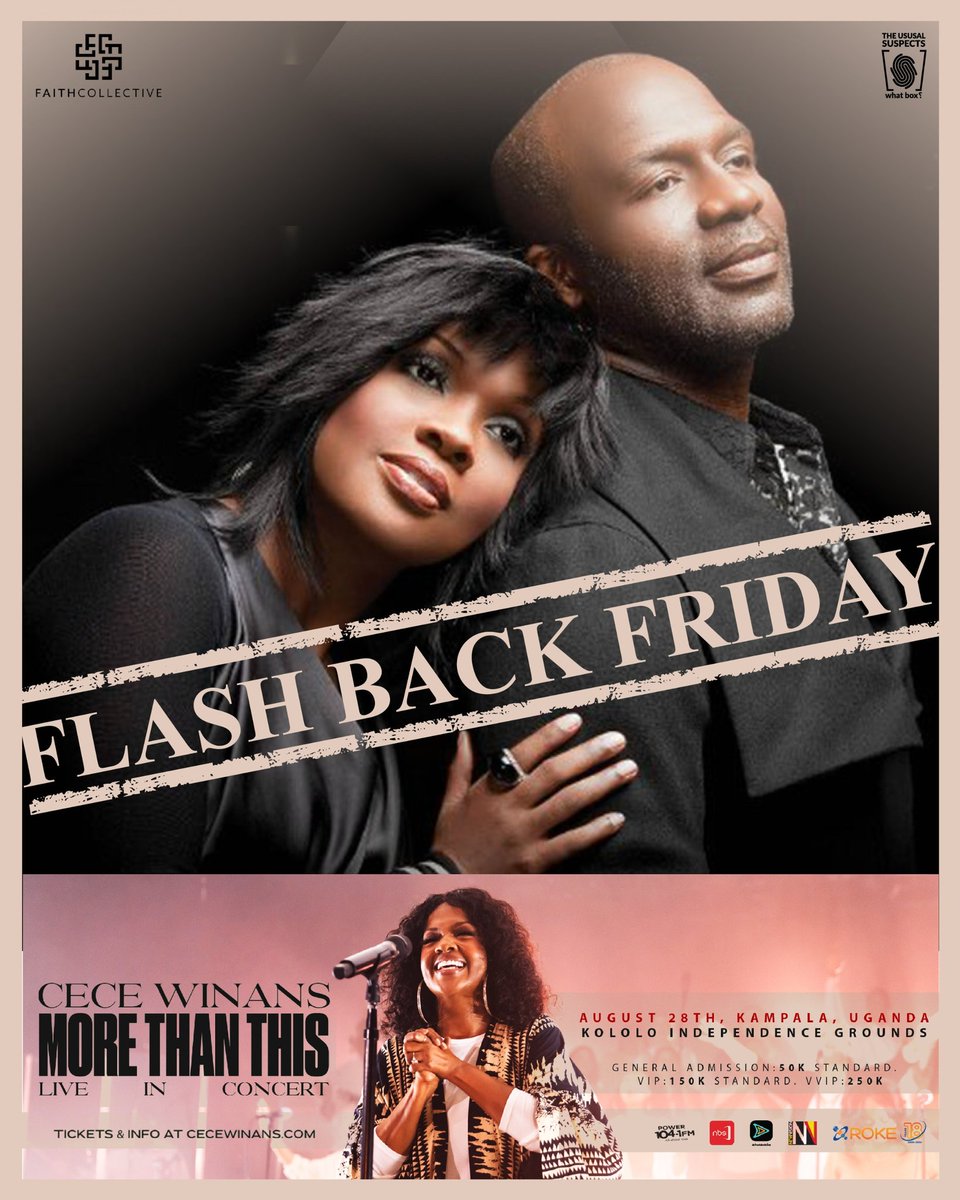 The Usual Suspects UG ๐บ๐ฌ (@usualsuspectsug) on Twitter photo It's a #FlashbackFriday as we warm up for <a href="/cecewinans/">CeCe Winans</a> #MoreThanThisUg concert.
Newsflash!! <a href="/bebewinans/">BeBe Winans</a> and <a href="/cecewinans/">CeCe Winans</a> will also be hosting the 40th stellar awards!! What songs do you remember from his amazing duo? And have you gotten your ticket to the show yet? It's a #FlashbackFriday as we warm up for <a href="/cecewinans/">CeCe Winans</a> #MoreThanThisUg concert.
Newsflash!! <a href="/bebewinans/">BeBe Winans</a> and <a href="/cecewinans/">CeCe Winans</a> will also be hosting the 40th stellar awards!! What songs do you remember from his amazing duo? And have you gotten your ticket to the show yet?