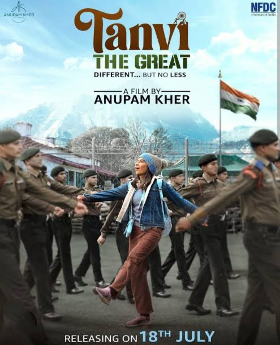 Yogesh Mishra (@yhmishra) on Twitter photo One line review of #TanviTheGreat
"...a high flyer"
Rating: ⭐⭐⭐½
<a href="/AnupamPKher/">Anupam Kher</a>
<a href="/anupamkherstud1/">anupamkherstudio</a>
#Shubhangi #AnupamKher #JackieShroff, #ArvindSwami #BomanIrani #PallaviJoshi #KaranTacker #Nasser One line review of #TanviTheGreat
"...a high flyer"
Rating: ⭐⭐⭐½
<a href="/AnupamPKher/">Anupam Kher</a>
<a href="/anupamkherstud1/">anupamkherstudio</a>
#Shubhangi #AnupamKher #JackieShroff, #ArvindSwami #BomanIrani #PallaviJoshi #KaranTacker #Nasser