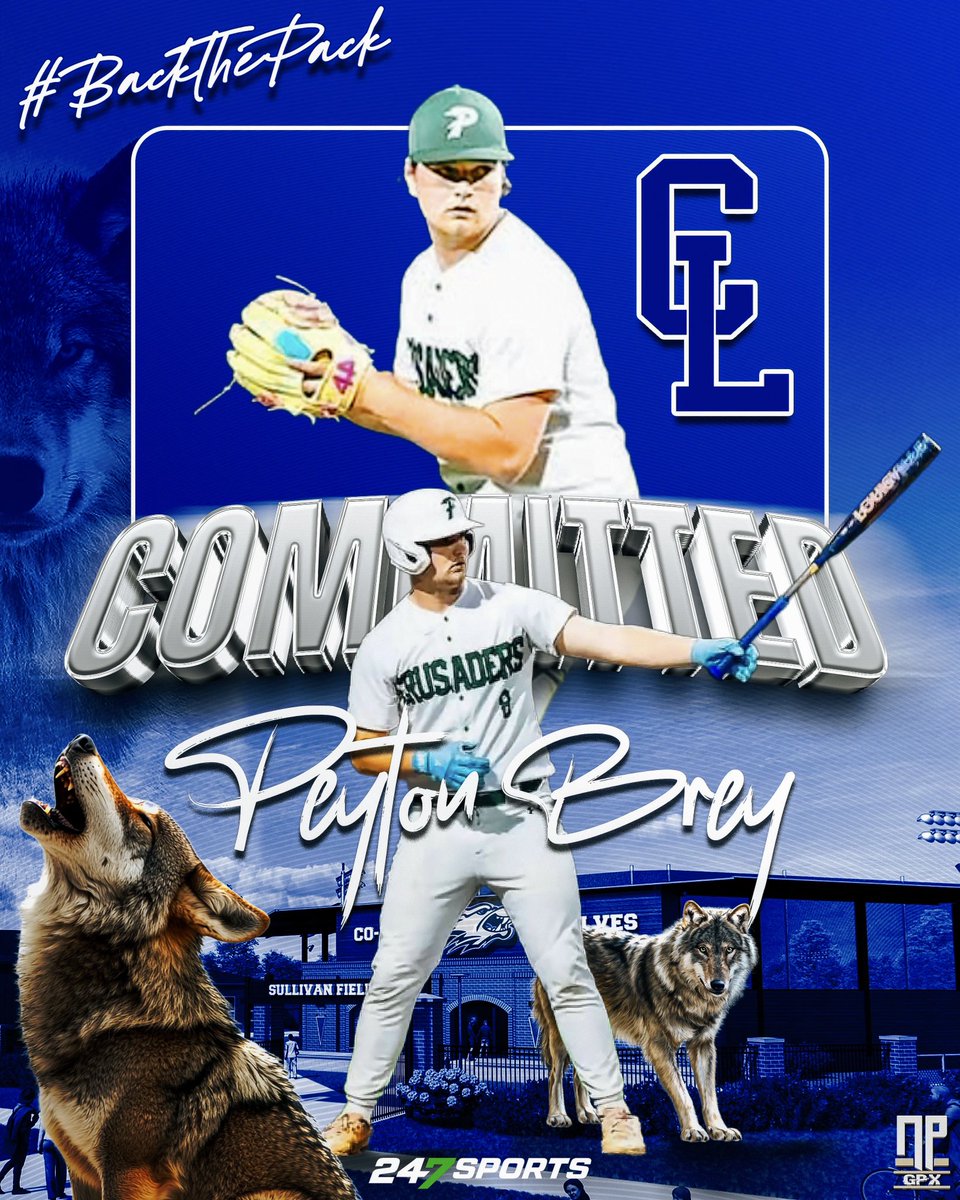 After much thought and prayer I’m blessed to announce I will be continuing my academic and athletic career at Co-Lin. I would like to thank my parents and all my coaches and teammates who have helped up to this point. #GoWolves <a href="/CLCC_Baseball/">Co-Lin Baseball</a> <a href="/CoachCham36/">Adam Chamblee</a> <a href="/KyleFless/">Kyle Flessner</a>
