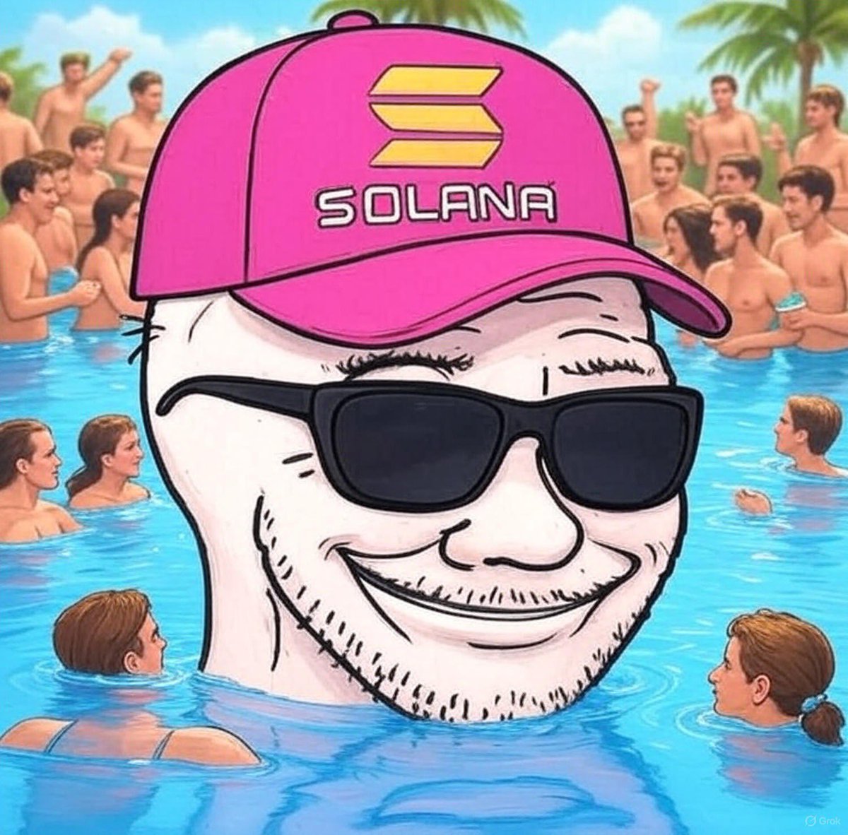 Went to Ibiza for a moment with <a href="/SolportTom/">Tom</a> $SOL on <a href="/solana/">Solana</a>