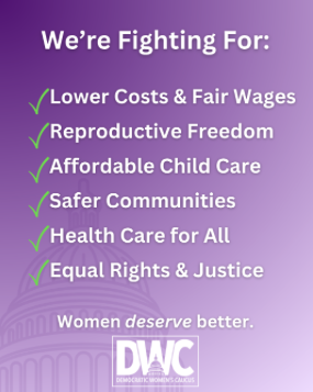 RepJulieJohnson's tweet image. Women and families in Texas deserve an economy that works for them.
My @demwomencaucus colleagues and I are fighting to lower costs, expand child care, and protect Social Security.
Our policy agenda puts women first.