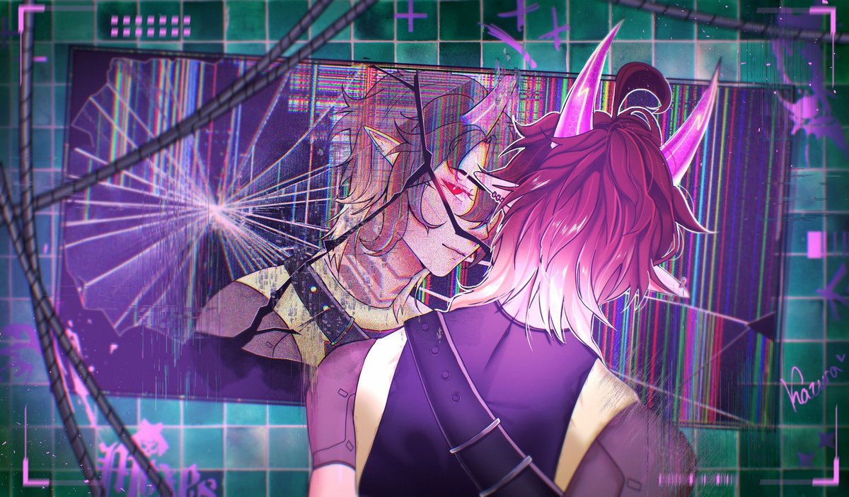 Ezekiel_VT's tweet image. do you feel seen? Cause i can see you through every screen.
Danke an @KazuraArts für dieses Artwork!!
Like girl-wie hart warst du auf crack das das SO GUT AUSSIEHT?! Ich liebe das so sehr.
Und danke @kevmstyle1994 fürs in Auftrag geben, du bist so ein mega sweeter Supporter🥹💜
