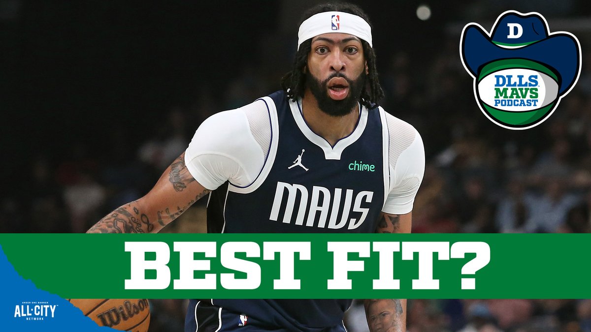 DLLS_Mavs's tweet image. Where does Anthony Davis fit best, and what type of lineups should the Mavs use around him? We talk about that on today's show, plus we get into some bonus Mavs "what if?" questions from throughout their history. It all starts now!
youtube.com/watch?v=iOOrRy…