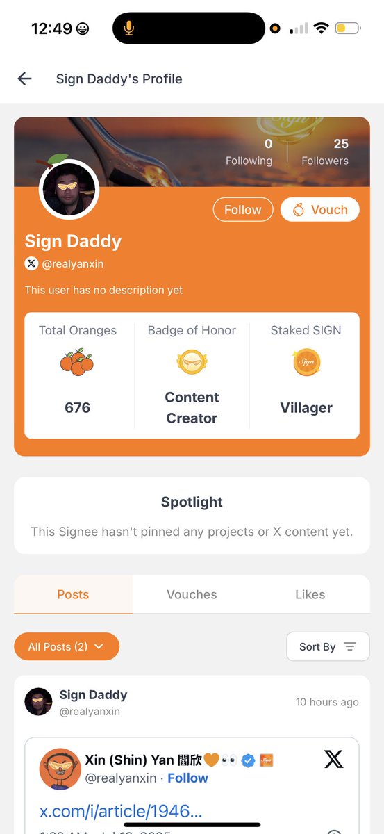 <a href="/signcares/">Sign Cares Initiative 🧡👀</a> <a href="/TruthOnchained/">TRUTH👨‍🍳</a> Sign Daddy's profile