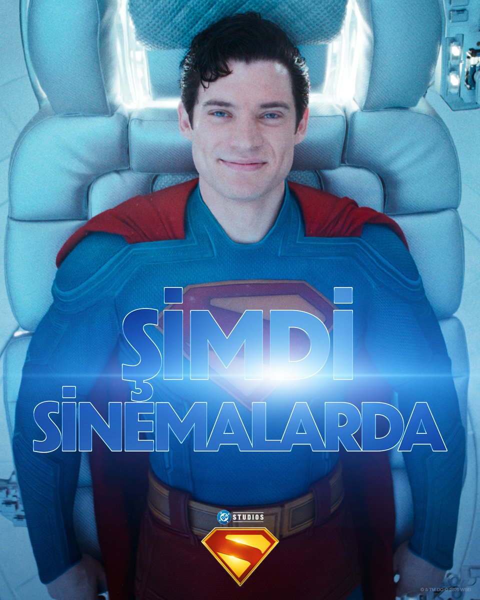 Gökten gelen adalet. #Superman şimdi sadece sinemalarda.