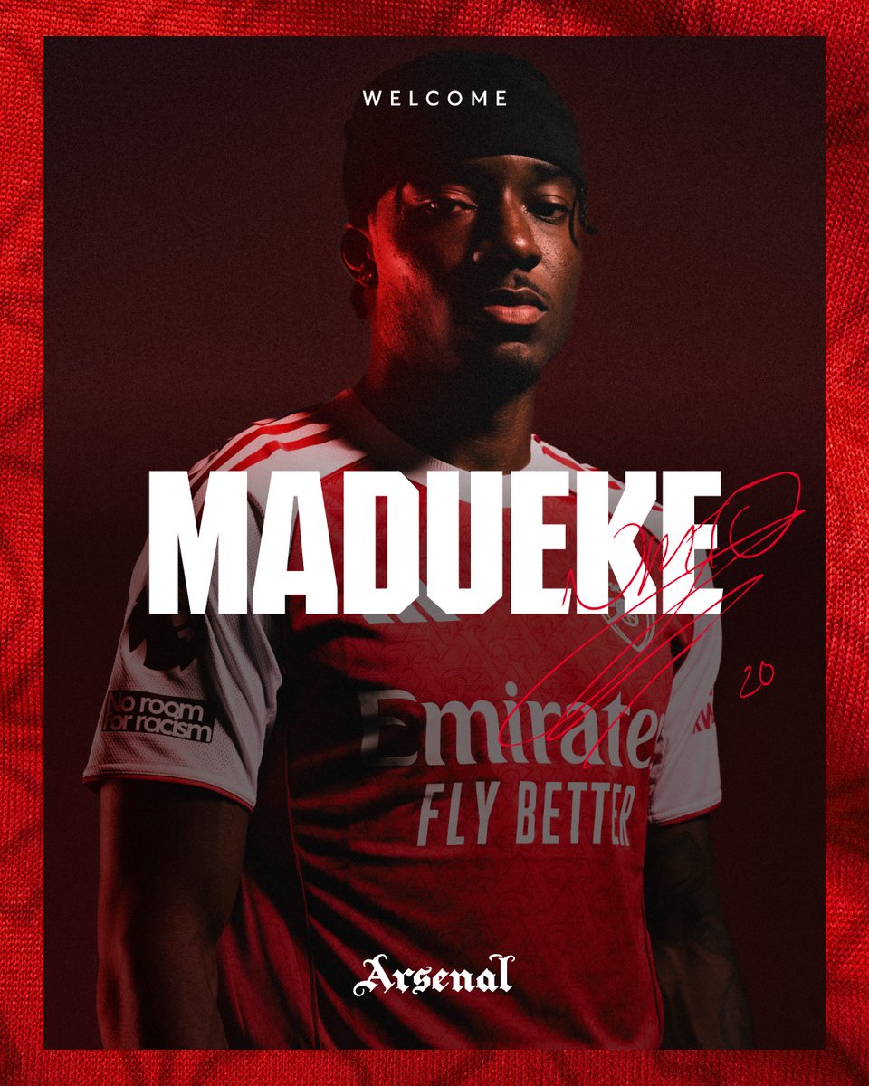 Noni Madueke makes the switch from west to north London #Arsenal

#MaxSports