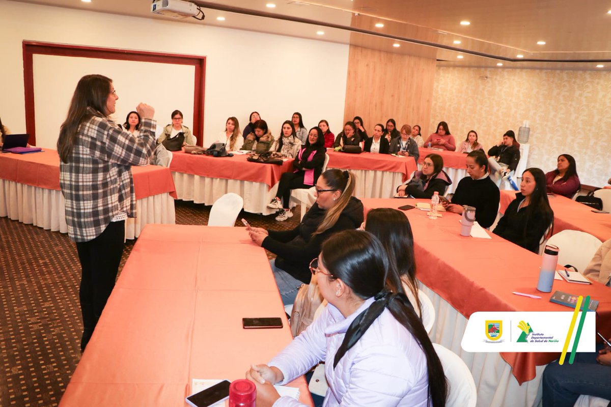 Con actividades dinámicas y prácticas, finalizamos el taller en lineamientos de Ruta materno perinatal, Instituciones Amigas de la Mujer y la Infancia Integral, seguridad alimentaria y nutrición, dirigido a prestadores de salud en #Nariño.

La jornada culmina con temáticas sobre