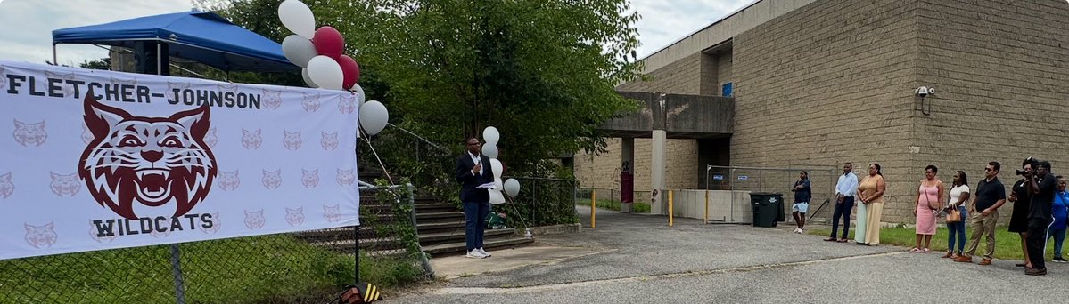 CMWendellFelder's tweet image. Honored to speak at the Farewell to Fletcher-Johnson Campus. As we remember its legacy, we look ahead to a vibrant future—led by a $75M investment from UHS, including a new ER. This is about more than buildings—it's about people, progress, and purpose. The best is yet to come.