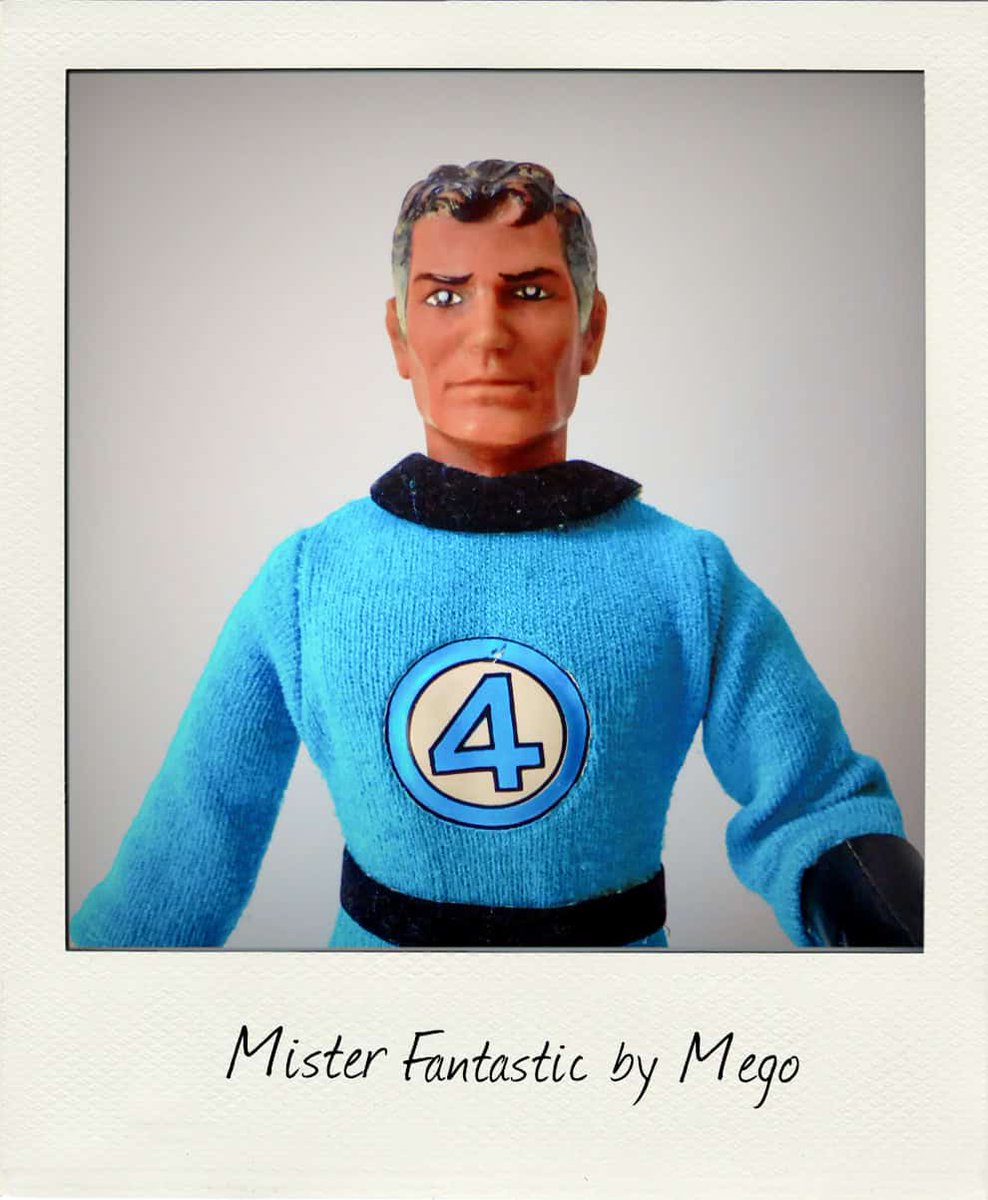 From Mego’s 1976 WGSH line: Mister Fantastic! A legend in 8-inch form. vintageactionfigures.net/plastic-fantas… #MegoToys #MisterFantastic #FantasticFour #VintageMarvel