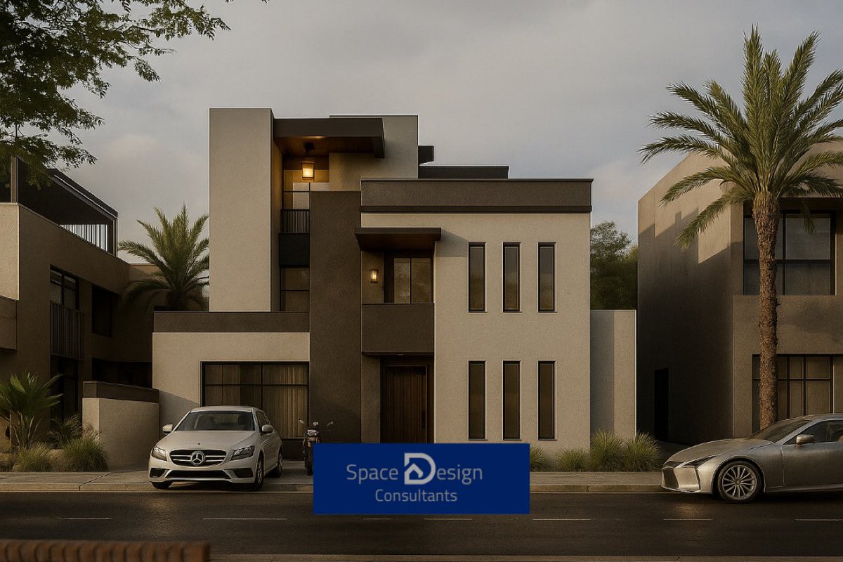 تصميم يجمع بين الحداثة والهدوء.
على كود وادي حنيفه
اخترنا أسلوب الـ “مودرن” لإبراز الجمال في أبسط التفاصيل.
ألوان متناسقة، نوافذ أنيقة، وتوزيع ذكي للفراغات يخلق إحساس بالراحة والاتصال بالطبيعة من الكورتيارد.

كل عنصر له وظيفة وسبب.

#تصميم_معماري
#كود_وادي_حنيفة
#سبيس_ديزاين