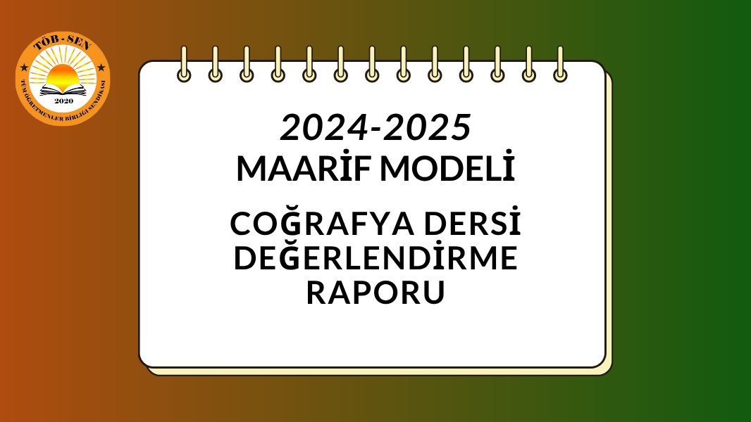 sendikatobsen's tweet image. TÖBSEN olarak "maarif modeli" ile ilgili raporlarımızı oluşturduk. Hazırladığımız bu raporda, yeni müfredatta coğrafya dersine yönelik değişiklikleri, eksiklikleri ve önerilerimizi sizlerle paylaşıyoruz. Bilimsel, eleştirel ve çocuklarımızın yararını önceleyen bir eğitim için…