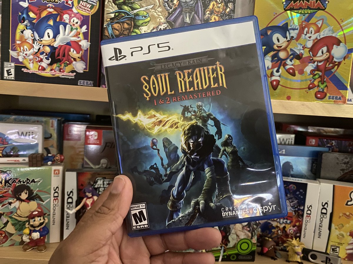mistajonz's tweet image. ✨Legacy of Kain: Soul Reaver 1&amp;amp;2 Remastered. Love these games! I try to own at least one copy of everything any of my work appears in, professional or otherwise. Thanks again @CrystalDynamics for reaching out!✨