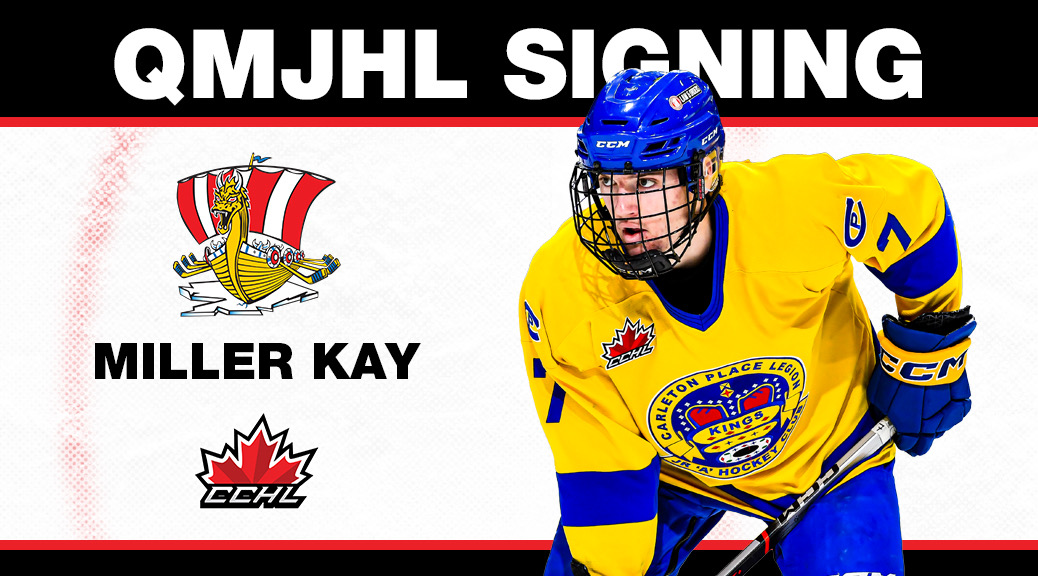 The CCHL (@thecchl) on Twitter photo The Central Canada Hockey League and the
<a href="/CPCANADIANS/">Carleton Place Canadians</a> are pleased to announce forwardMiller Kay has signed with the <a href="/DrakkarBAC/">Drakkar de Baie-Comeau</a> in the <a href="/QMJHL/">QMJHL</a>
📸 icelevel.com The Central Canada Hockey League and the
<a href="/CPCANADIANS/">Carleton Place Canadians</a> are pleased to announce forwardMiller Kay has signed with the <a href="/DrakkarBAC/">Drakkar de Baie-Comeau</a> in the <a href="/QMJHL/">QMJHL</a>
📸 icelevel.com