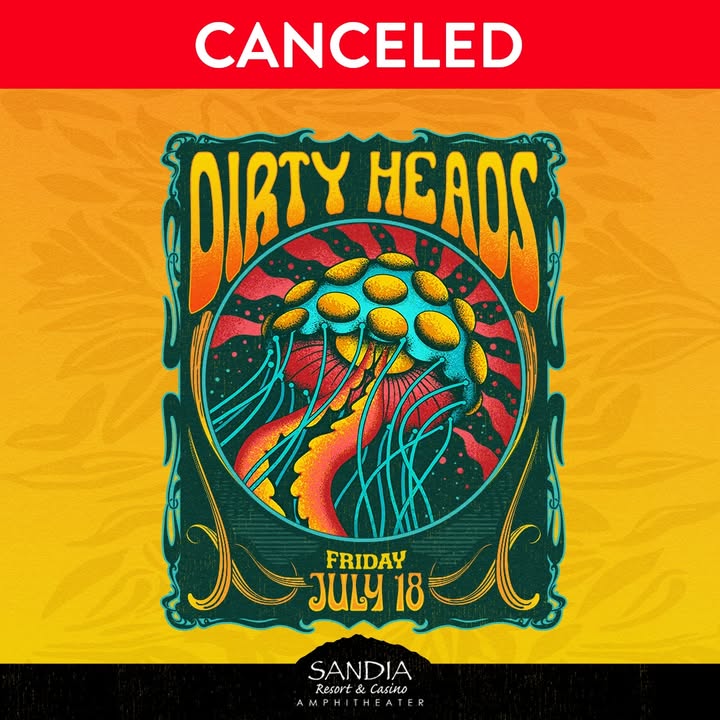 Albuquerque — we’ve got some tough news.

Due to personal matters with one of our bandmates, we have to cancel tomorrow’s show. We’re truly bummed we won’t get to play for you just yet — we were so looking forward to it.