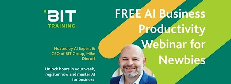 🚀 From Zero to Office AI Hero

We’ve launched a free 3-part webinar series to help professionals work smarter with AI—no coding required.

🧠 Practical skills
💼 Real business tools
🎓 Great for CPD

Register now: zurl.co/bmEEt 
#AIProductivity #FreeTraining