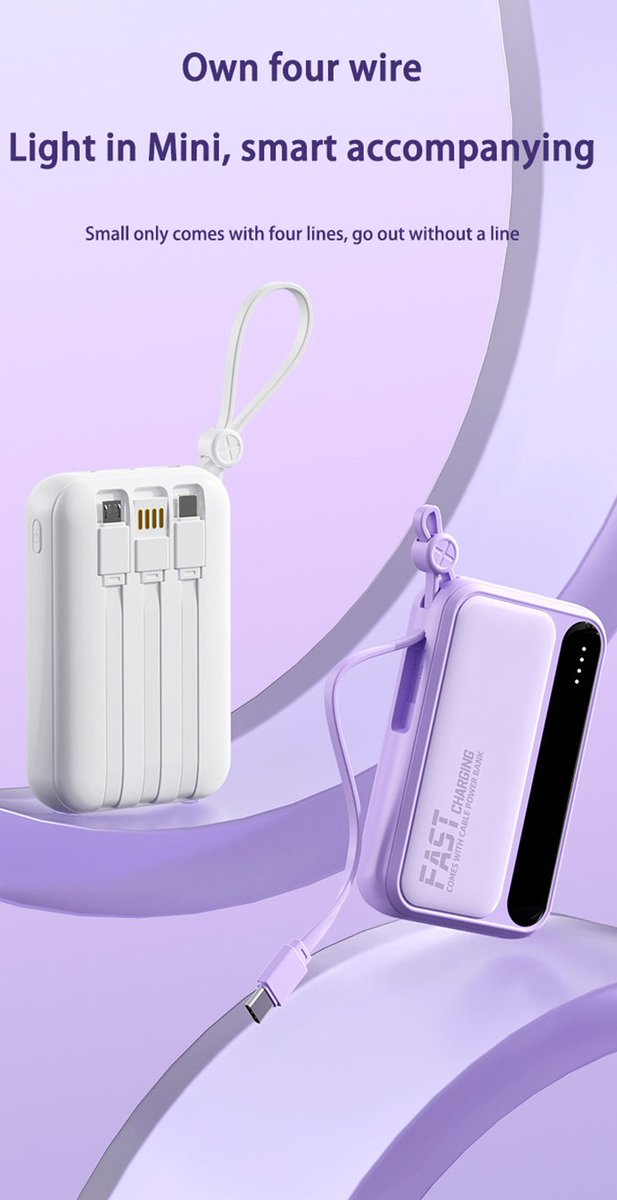 angle_gold11469's tweet image. “Samsung, iPhone, Pixel—Universal 4-Cable Power Bank That Fits in Your Pocket, buy here 👉 shorturl.at/MynKi  #OnePlusPowerBank #50000mAhMonster #BuiltInCables #4in1Battery #FastChargeOnTheGo #DigitalDisplayPower #PortablePowerStation #CampingEssentials  #SamsungSafeCharge
