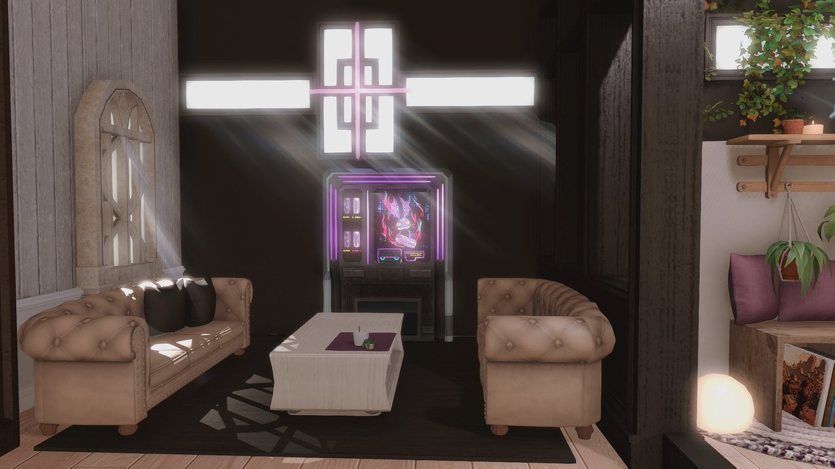 Radio studio 🎧🎶

#ff14 #FFXIV #ffxivhousing #FF14ハウジング