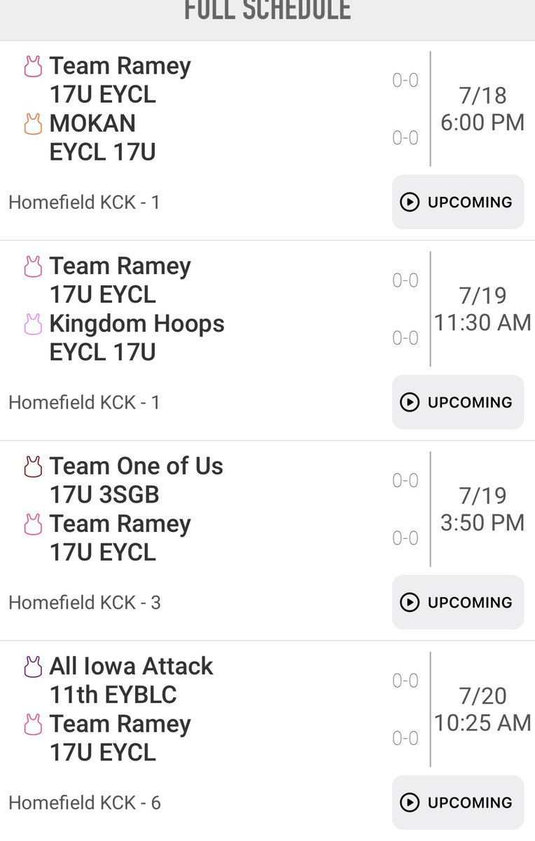 Here is my schedule for this weekend in KC! <a href="/RL_Hoops/">RecruitLook Hoops</a> <a href="/Rameybasketball/">Terrell Ramey</a>