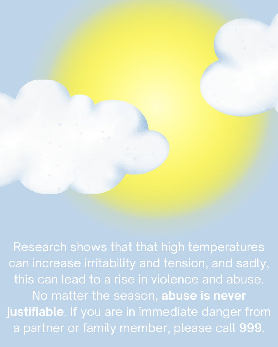 Rothacs38's tweet image. Although it's raining here in Rotherham this week, we're already experiencing the third heatwave of the year. No matter the weather, abuse is never okay. If you need help please call 101, or 999 if you are in immediate danger.
