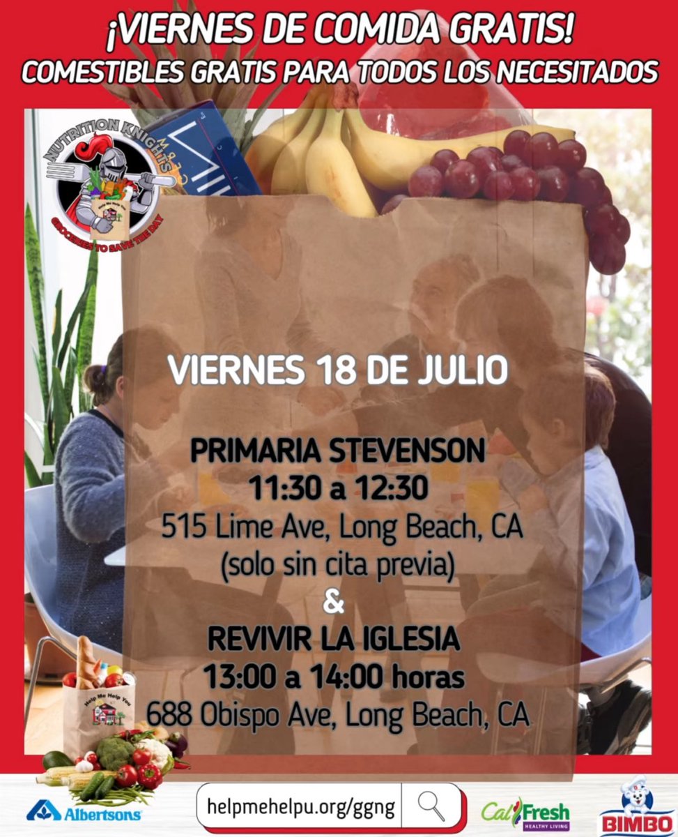 pasc_la's tweet image. FREE Food Distribution today! @helpmehelpyou_lb #freegroceries #freefood #communityresources #freeresources #peopleinneed #losangeles #lacounty