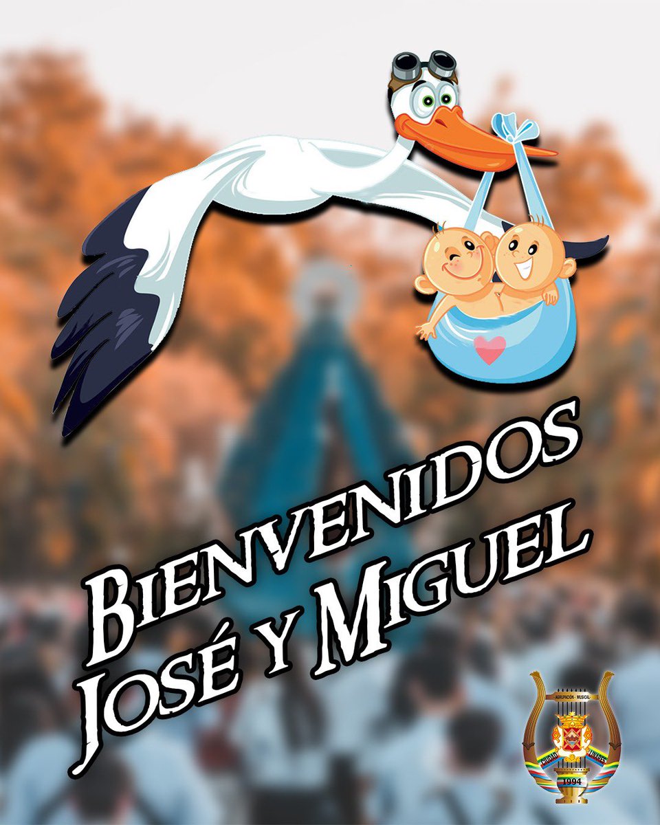 Hoy estamos de celebración en nuestra Asociación. Nuestro compañero Jesús y su pareja Marta han sido papás de dos preciosos niños que se unen a la familia de Alfredo Martos.

Enhorabuena a ambos. Os deseamos toda la felicidad para la crianza de vuestros hijos.

¡Bienvenidos José