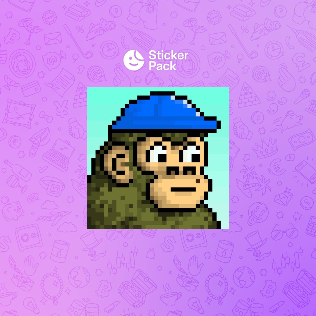 Sticker Pack (@stickers_tg) on Twitter photo Great news!
<a href="/CyberKongz/">CyberKongz</a> are back with a special gift to their loyal Sticker Holders!
They will raffle off a few of their NFTs among those who keep their sticker pack!
CyberKongz Baby x1
CyberKongz VX x5
CyberKongz Genkai x10
Get in on the action!
t.me/sticker_bot?st… Great news!
<a href="/CyberKongz/">CyberKongz</a> are back with a special gift to their loyal Sticker Holders!
They will raffle off a few of their NFTs among those who keep their sticker pack!
CyberKongz Baby x1
CyberKongz VX x5
CyberKongz Genkai x10
Get in on the action!
t.me/sticker_bot?st…
