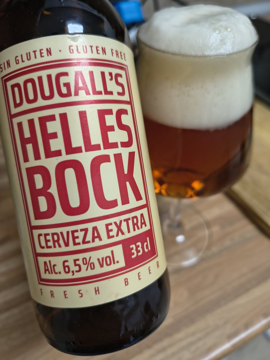No es fácil hacer bien una lager, pero <a href="/CervezaDougalls/">Cervezas Dougall's</a> sabe lo que se hace... 🍻