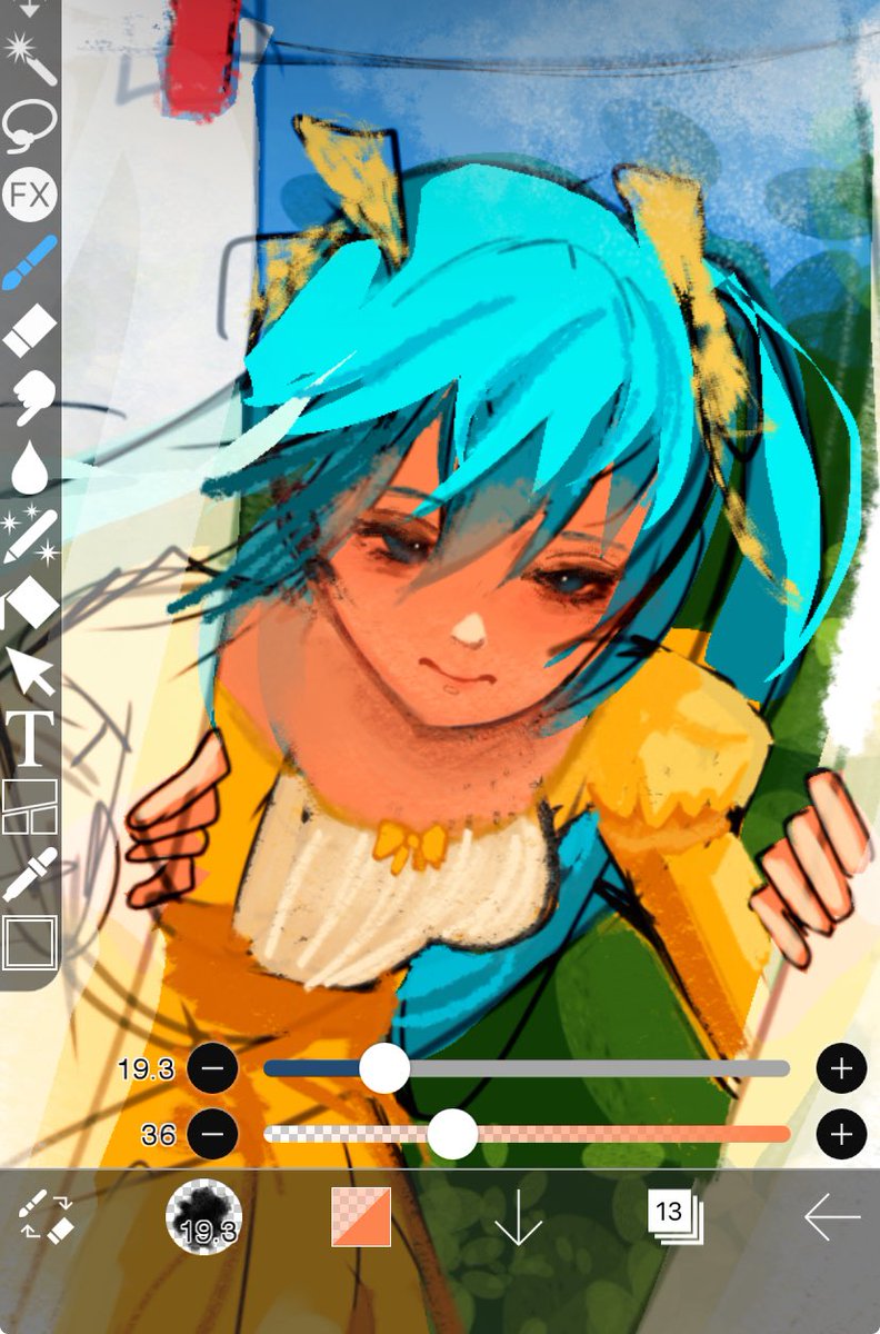 Arcticfeathers1's tweet image. #HatsuneMiku