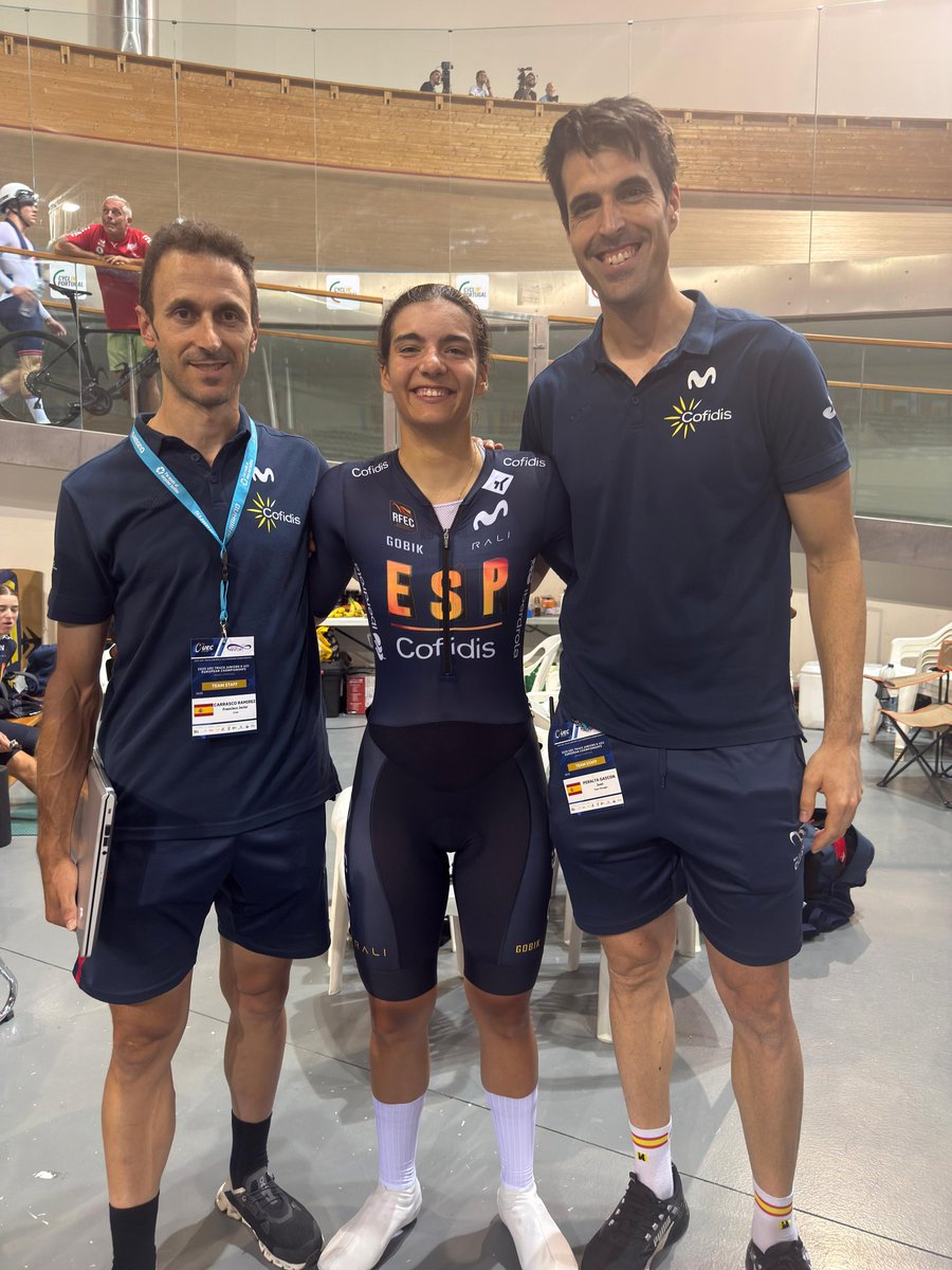 #EuroTrack25 | ¡Ainara Albert es subcampeona de Europa sub23 de puntuación!🥈👏

👉La española, campeona el año pasado, lo ha dado todo hasta el final en un vibrante duelo ante Ivanchenko, decidido en el último sprint en favor de la rusa, campeona por solo un punto de diferencia