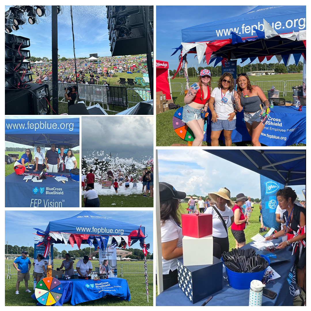 fepblue's tweet image. 🇺🇸🎉We spent this 4th of July at Camp Lejeune celebrating our military community and honoring their service! There’s no better way to celebrate Independence Day! 🥳🎆 #BCBS #CampLejeune #MilitaryAppreciation #IndependenceDay #4thofJuly
