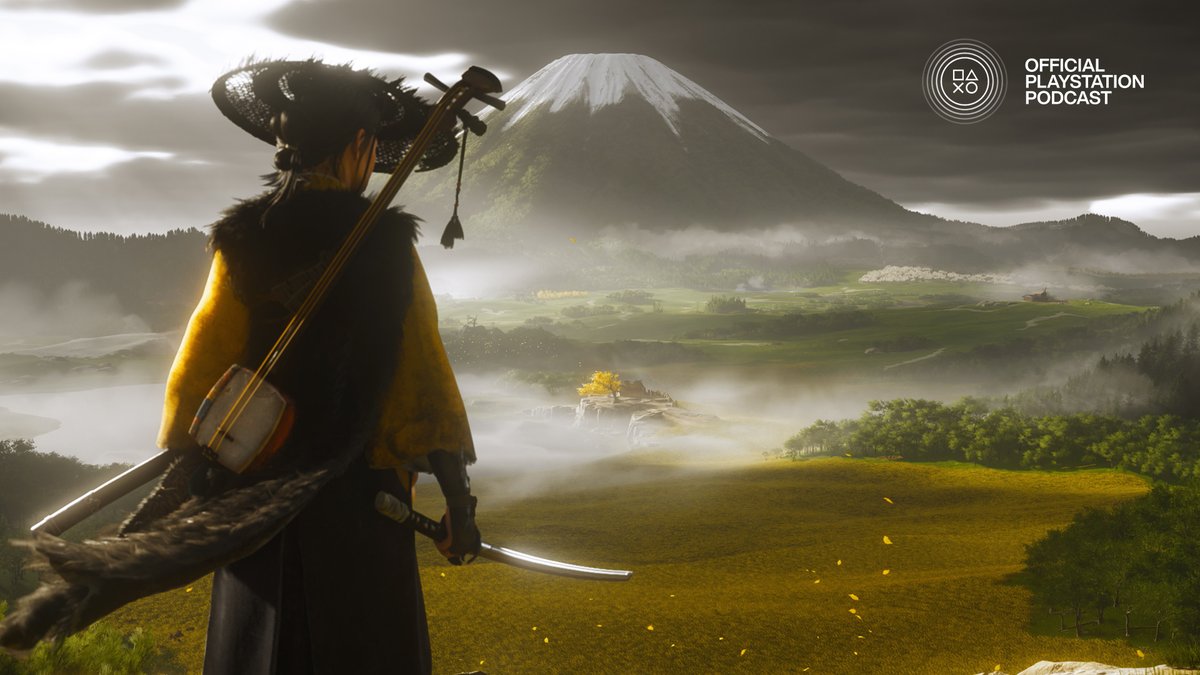 PlayStation's tweet image. The PlayStation Podcast crew discusses the Ghost of Yōtei gameplay deep dive and Clair Obscur: Expedition 33's thought-provoking ending.
Listen in: play.st/Episode519