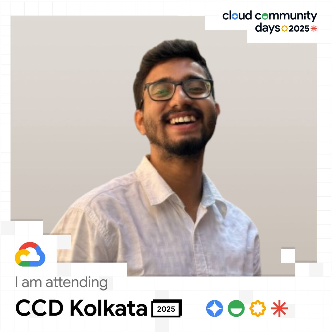ankitbluebird_'s tweet photo. Meeting  tomorrow at the largest Google event in the city Organized by @gdgkolkata , @gdgcloudkol and #CCD2025, this is going to be a day full of insights, tech talks, and networking 
Venue: Taj Taal Kutir, Kolkata 
👉https://t.co/zyEesOoH4p 👈
#GCCDKolkata #GoogleCloud #GDG https://t.co/3d50uKl26b