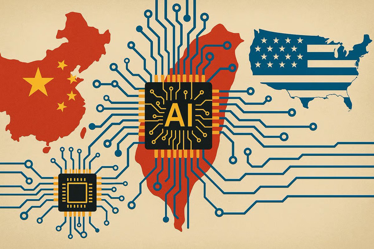 IgniteGTM's tweet image. Taiwan makes 90% of the world’s advanced AI chips — and it’s now the hottest flashpoint in U.S.–China tech tensions.
The “Silicon Shield” is real.
🔗 ignitegtm.beehiiv.com/p/the-geopolit…