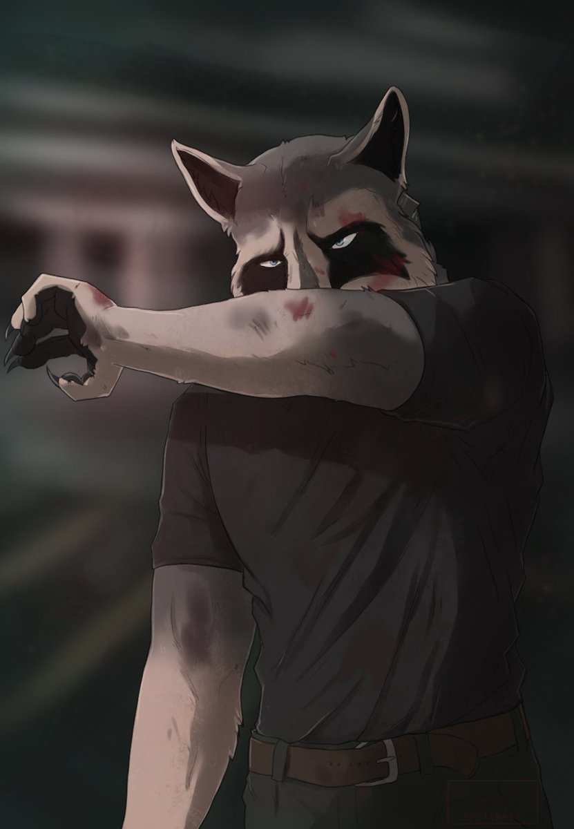 Zenithell's tweet image. "Sometimes, the wrong choices take you to the right places. I'm not there quite yet."
A very successful test at finding the good mix of detail and speed, for future comic purposes. Featuring Milo!
