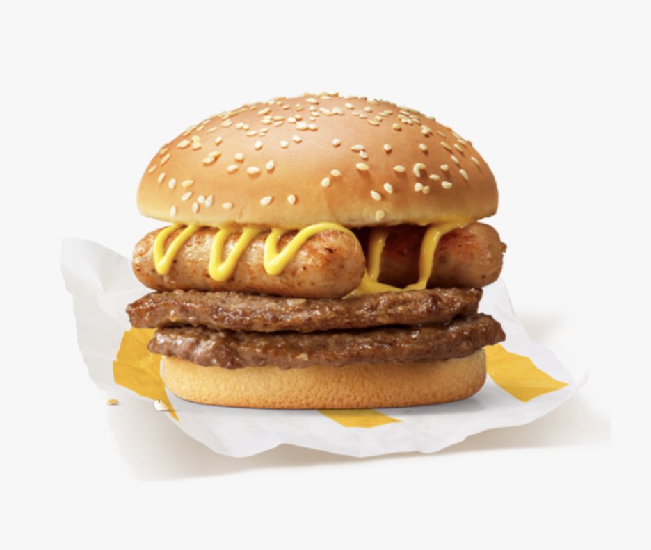 HuinGuillaume's tweet image. McDonald's China, I was not familiar with your game.
This is the Bu Su Zhi Ba Double Layer Beef Burger.