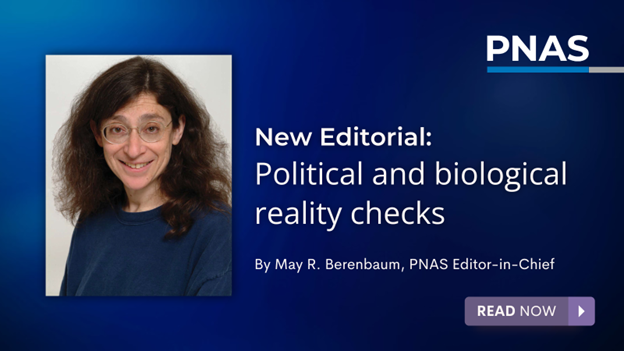 PNASNexus's tweet image. In her latest Editorial, PNAS Editor-in-Chief @MayBerenbaum explores the dangers of political interference in science—from Lysenkoism to today’s global issues—and underscores the urgent need to protect scientific integrity. Read more: ow.ly/U6lf50WriwS