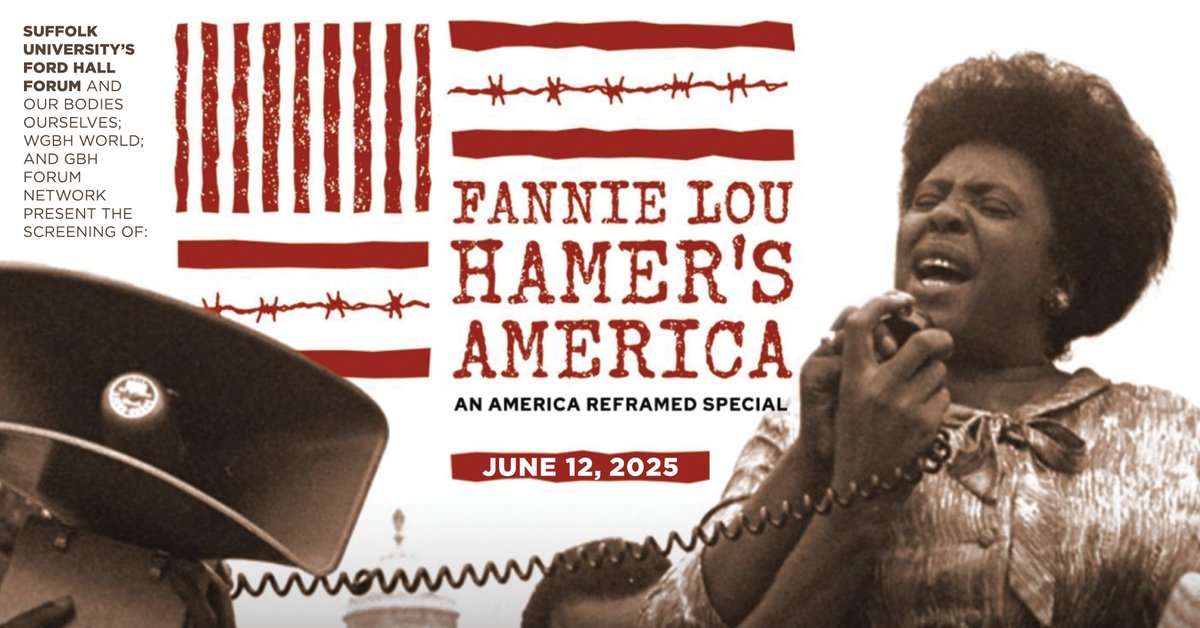 GBHForumNetwork's tweet image. Just published! 👉 bit.ly/4f0QyYn
@forum_ford hosts a discussion with award winning film makers Joy Davenport, Exe. Producer Monica Land, and Historian Kate Clifford Larson about "Fannie Lou Hamer's America" & the power of her voice.
#civilrights #America