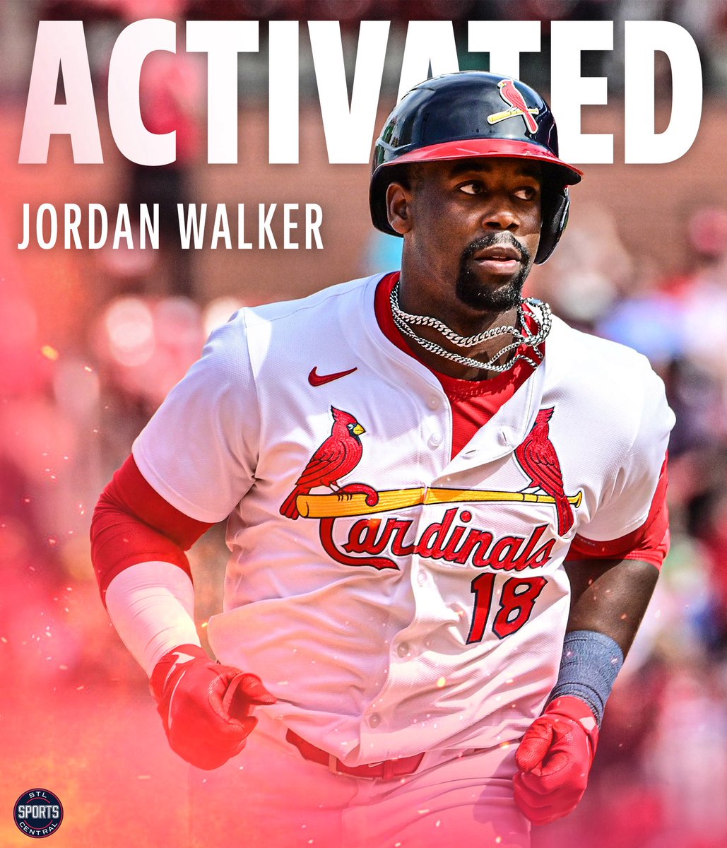 Jordan Walker is BACK to begin the 2nd half!

Thomas Saggese was optioned to AAA to clear an active roster spot #STLCards
