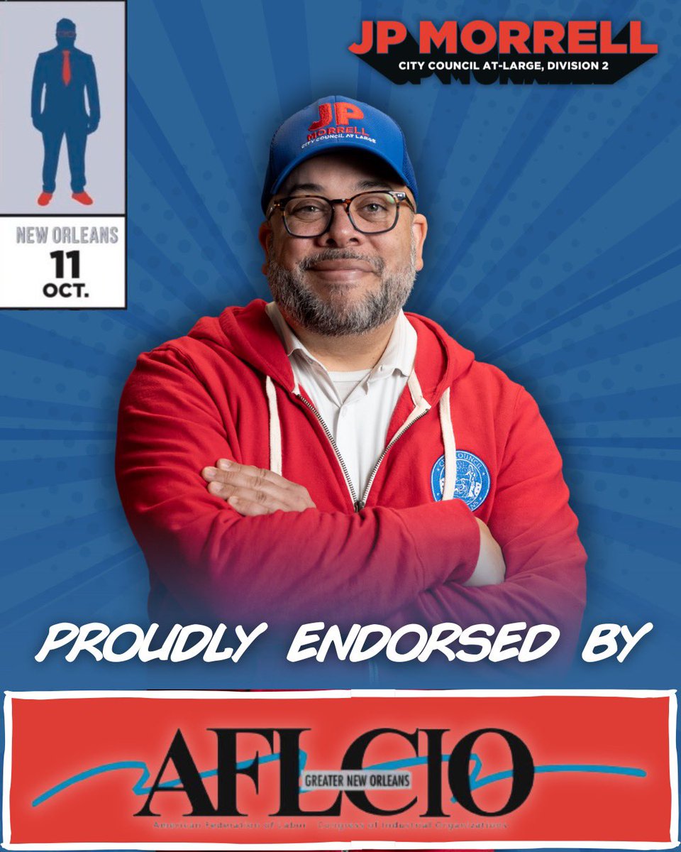 JPMorrell's tweet image. Thank you, @GNOAFLCIO! #UNIONstrong