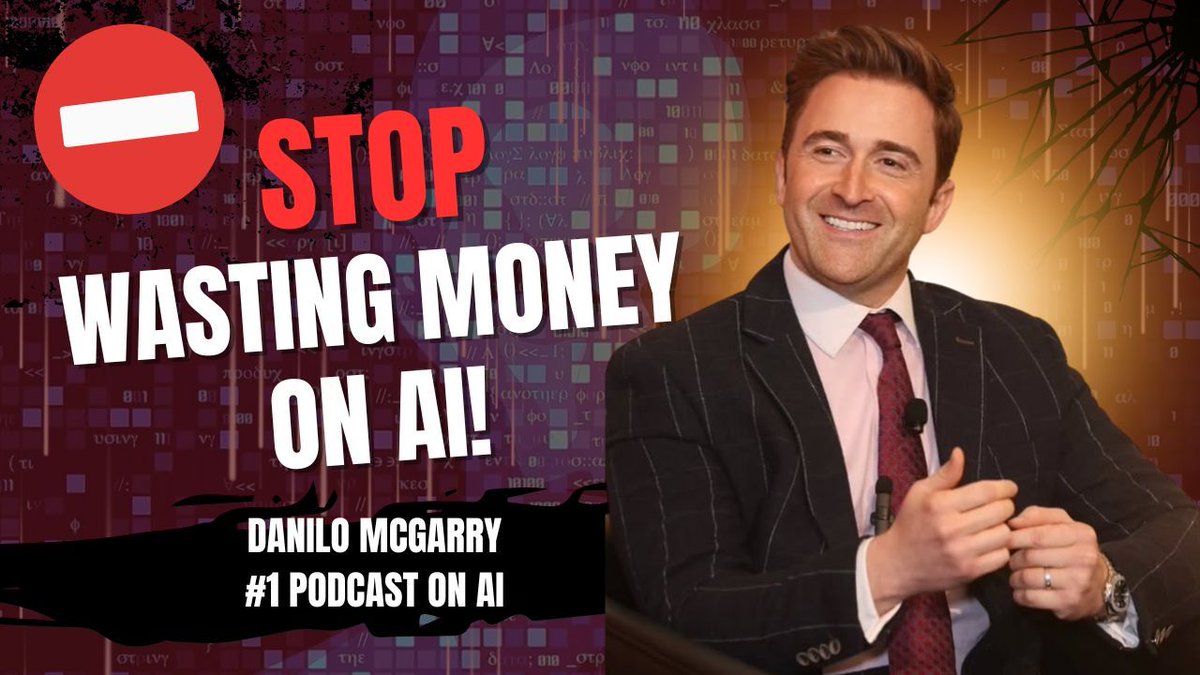 AIProduct.Engineer (@aipengineer) on Twitter photo Most enterprise AI fails.
<a href="/aimcgarry/">Danilo McGarry</a> shares why, and how to fix it.
Spoiler: Flashy tools don’t beat solid strategy.
Full video ⤵️ Most enterprise AI fails.
<a href="/aimcgarry/">Danilo McGarry</a> shares why, and how to fix it.
Spoiler: Flashy tools don’t beat solid strategy.
Full video ⤵️