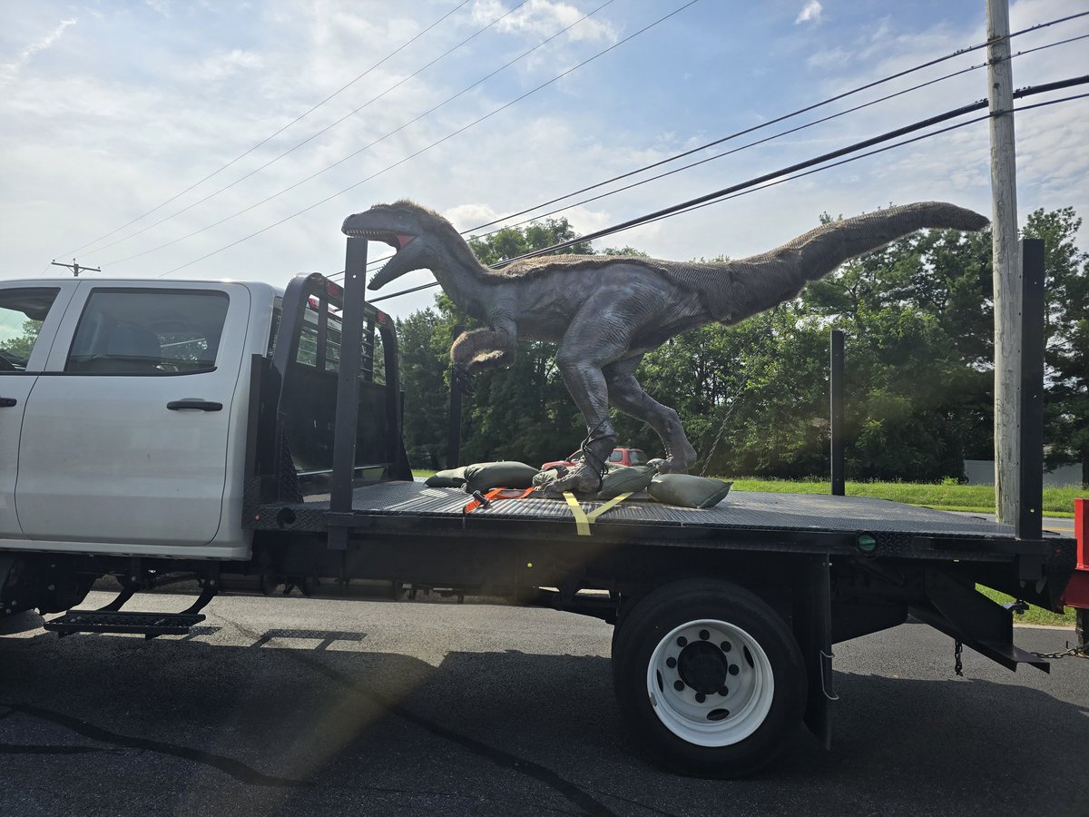 JonathanFoulds's tweet image. From my car window in Hershey, PA this morning. Glad it's tied down.