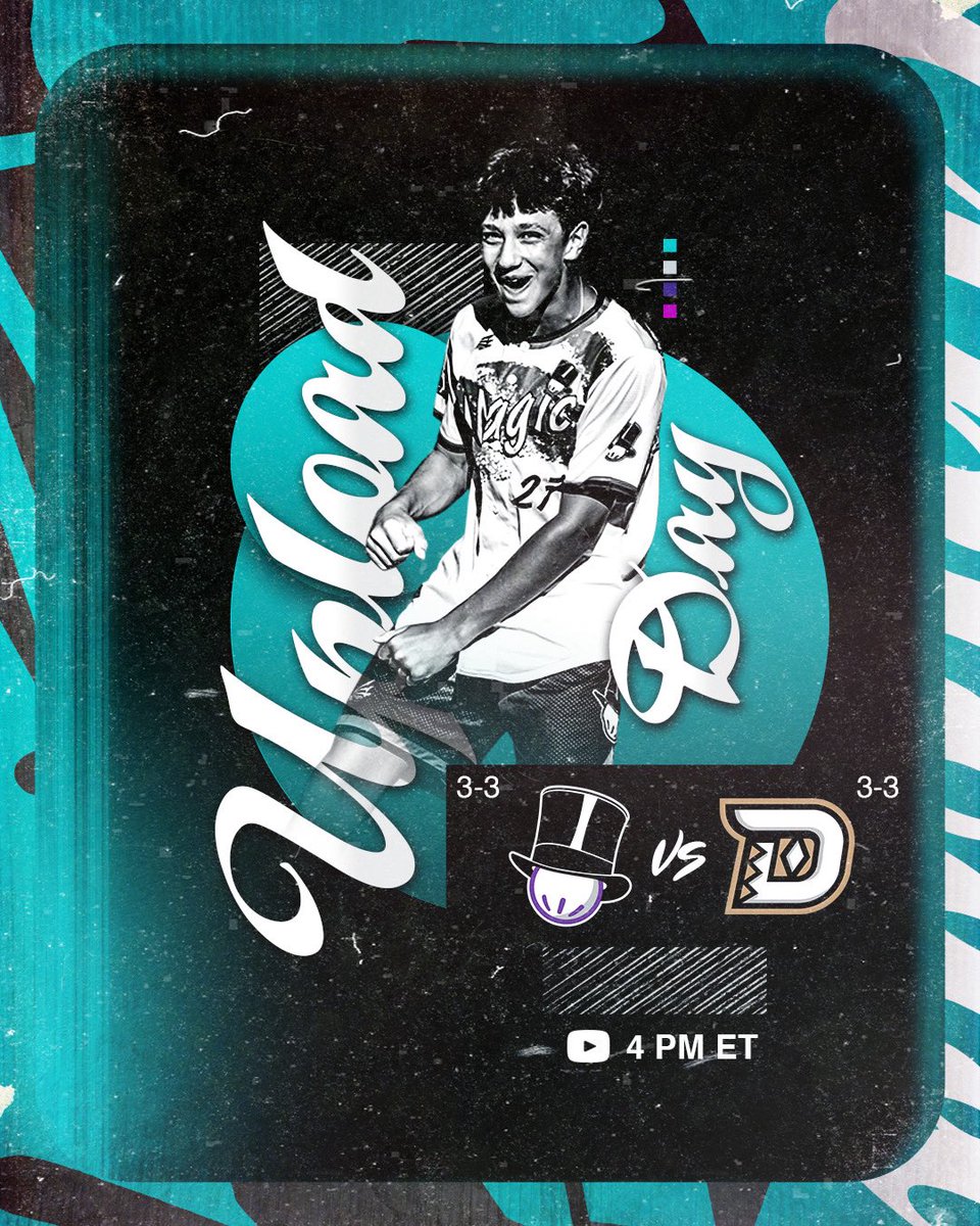 MLWWiffleBall's tweet image. Upload Day. 👏 4 PM ET 🔜
Magic vs. D-Backs — the FINAL SERIES OF THE FIRST HALF!
#MLW2025