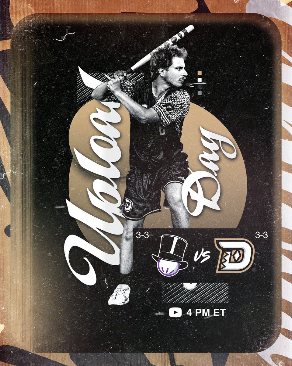 MLWWiffleBall's tweet image. Upload Day. 👏 4 PM ET 🔜
Magic vs. D-Backs — the FINAL SERIES OF THE FIRST HALF!
#MLW2025