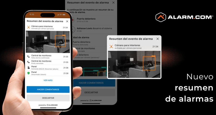 📲 La nueva función #AlarmRecap de Alarm.com, ofrece a los usuarios un resumen rápido y claro de los eventos de alarma:

✅ Qué activó la alarma
✅ Quién desarmó el sistema
✅ Videoclips relacionados

ℹ️ lnkd.in/ebPJm5Tk