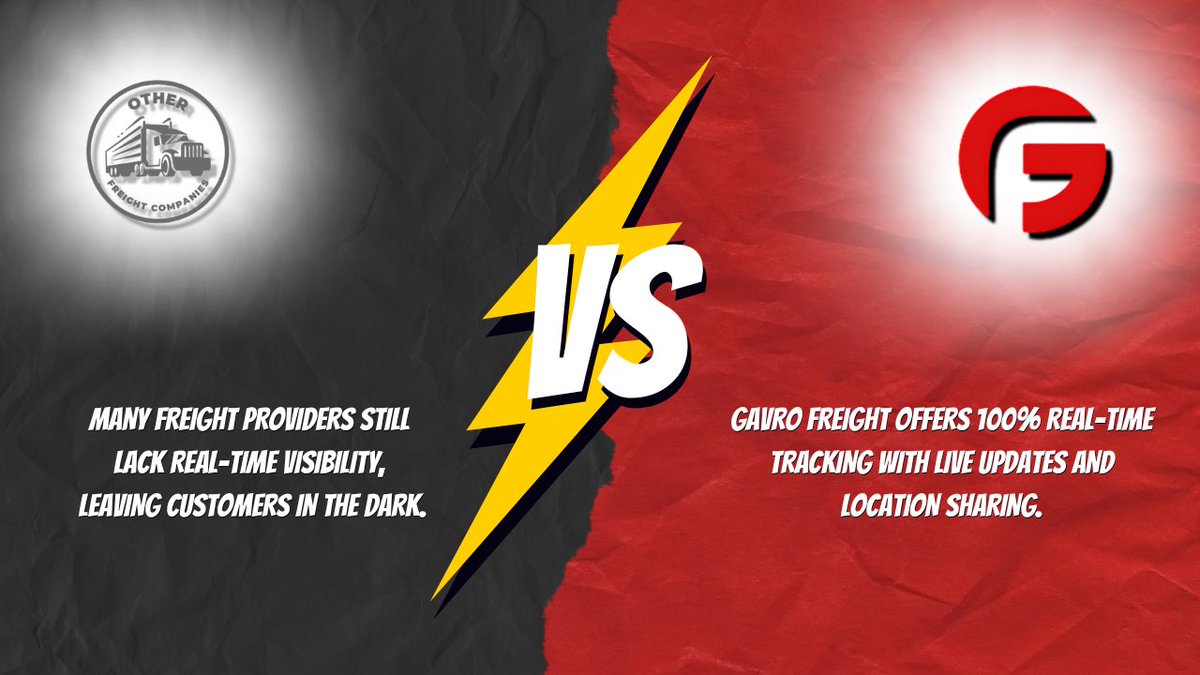 gavrofreight's tweet image. 🚛 Visibility Matters and Gavro Freight delivers.

While other providers keep you guessing, we offer 100% real-time tracking, live updates, and location sharing so you’re never left in the dark.

Choose clarity. Choose Gavro.

#RealTimeTracking #FreightTransparency #GavroFreight