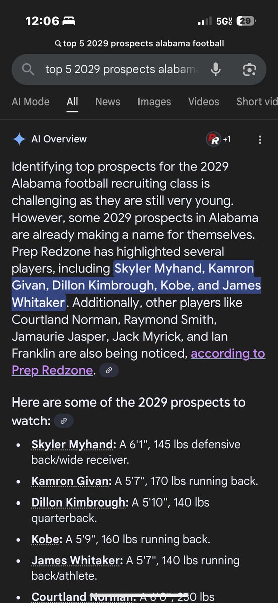 Freshman season loading 
<a href="/BamaPrepsFB/">BamaPreps</a> <a href="/PGSpartans/">Pleasant Grove Spartans Football</a> <a href="/AlPopsFootball/">𝐀𝐋 𝐏𝐨𝐩𝐬</a> <a href="/PrepRedzoneAL/">Prep Redzone Alabama</a> <a href="/CoachUnderwood7/">Christian Underwood</a> <a href="/coach_fuqua/">Durrell Fuqua, M.Ed</a> <a href="/CoachTroyTaylor/">Troy Taylor 🏈🙏</a> <a href="/ChadSlade62/">Chad Slade</a> <a href="/_coachill/">Clevin Hill</a>